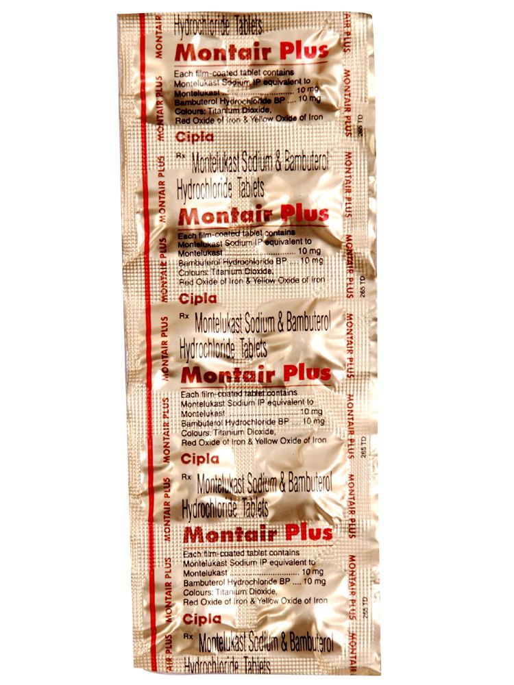 Montair Plus Mg Mg Online Buy At Alldaychemist