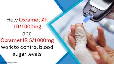 How Oxramet XR 10/1000mg and Oxramet IR 5/1000mg work to control blood sugar levels