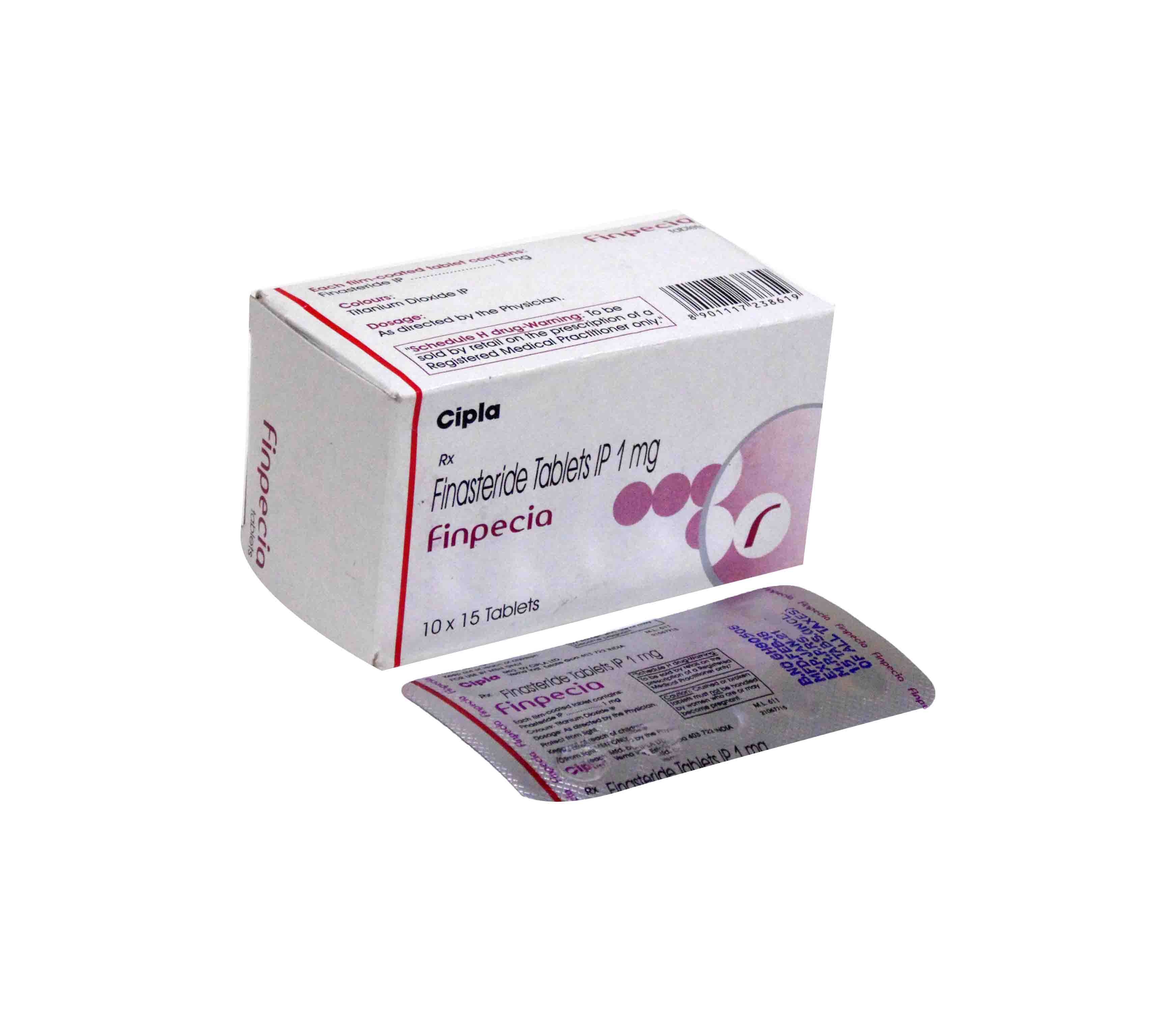 Finasteride 1mg Tablet at Rs 69/strip, Finpecia Tablet in Bhawanigarh